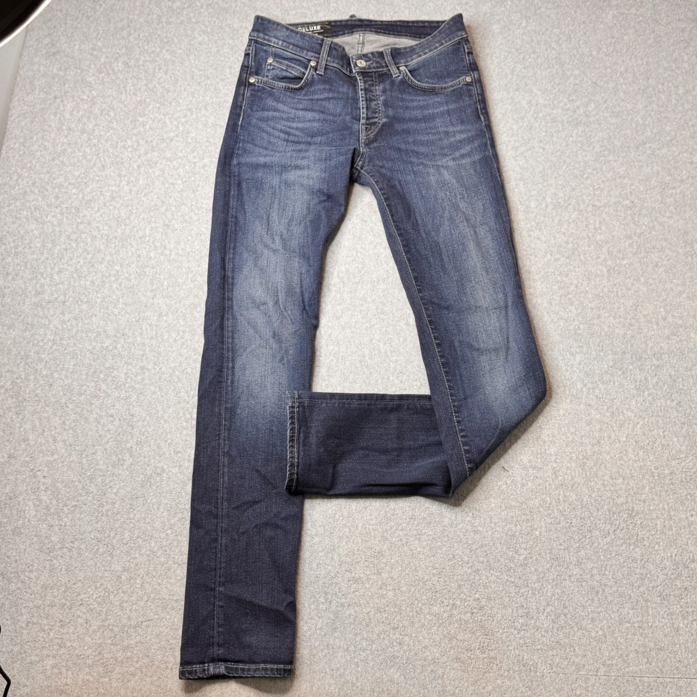 Roy Rogers Womens Luxe Jeans Size 30 Dark Wash‎ Lived In Fade Slim Fit